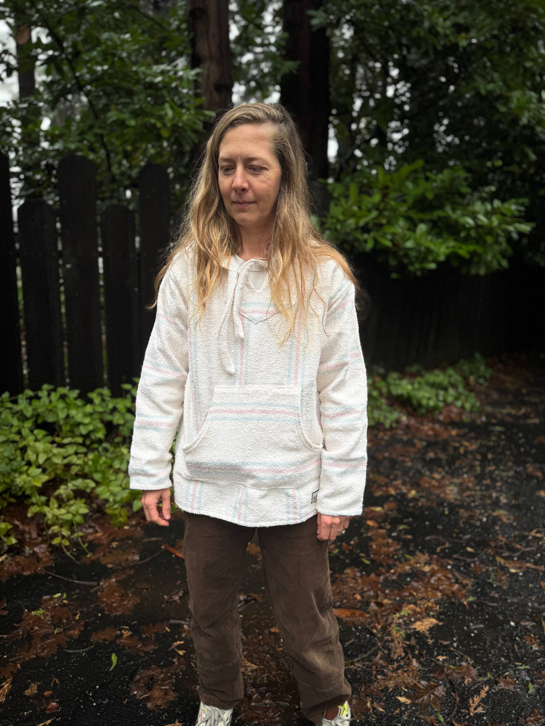 Baja Hoodie Mexican Poncho