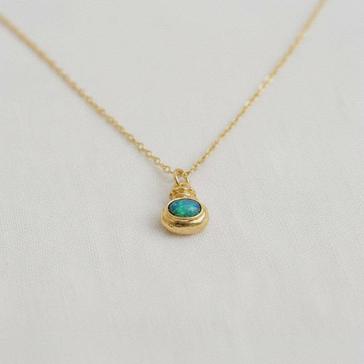Abalone Shell Pendant Necklace