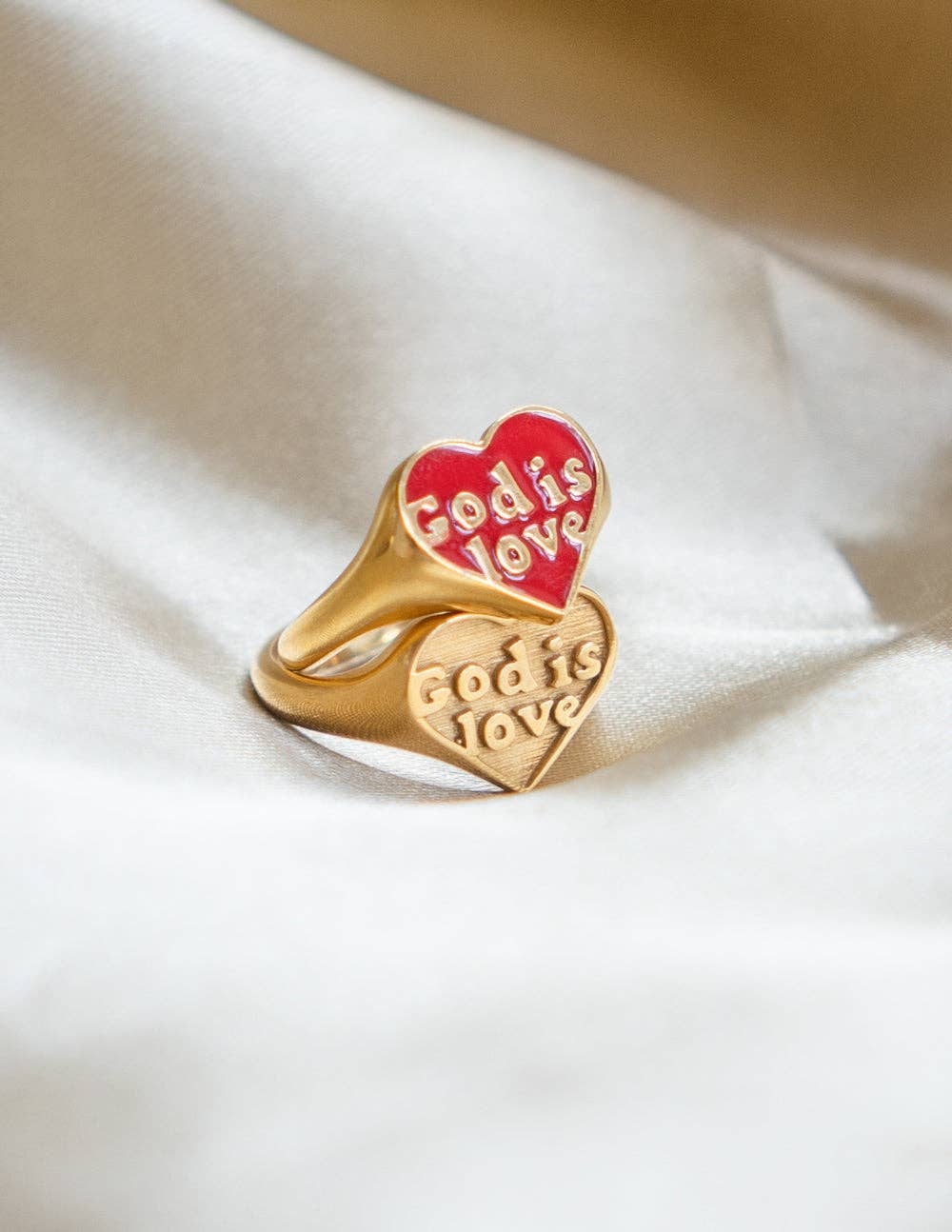 God Is Love Ring