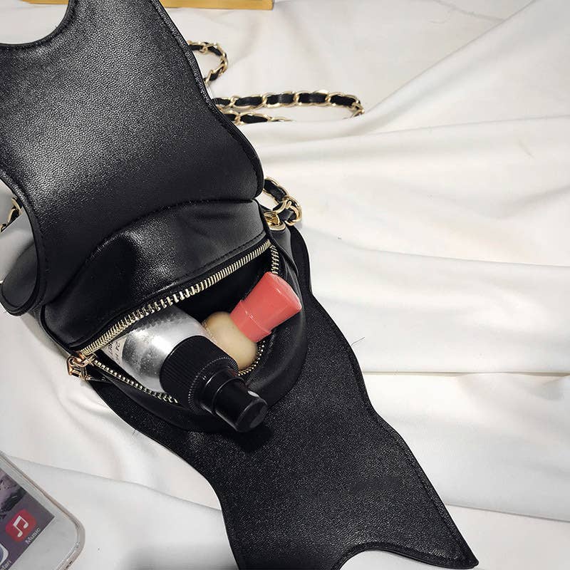 Black Cat Crossbody Bag