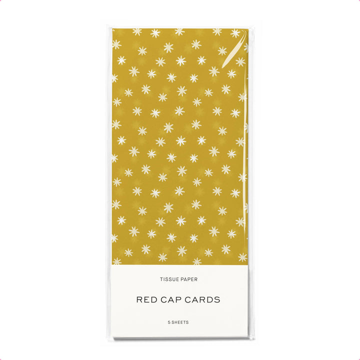 Asterisk tissue paper