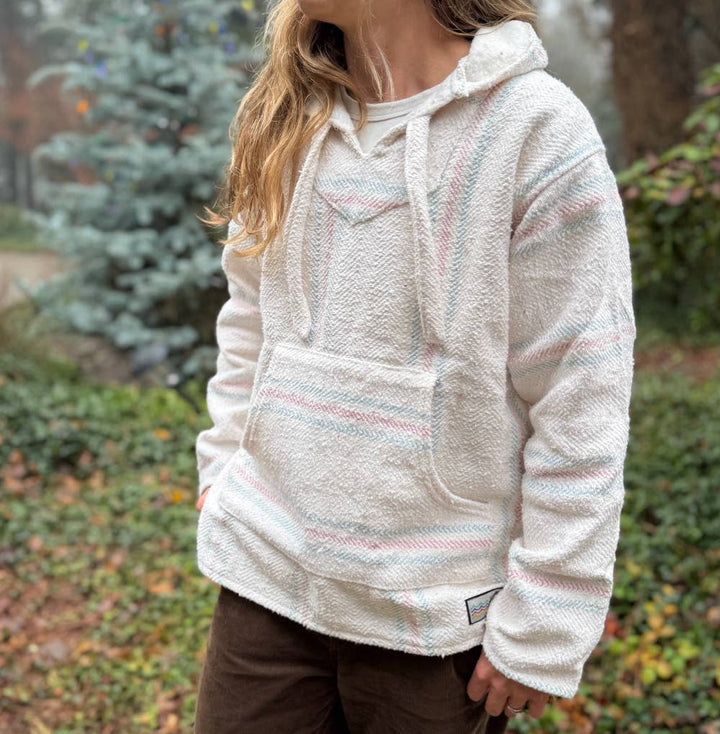 Baja Hoodie Mexican Poncho