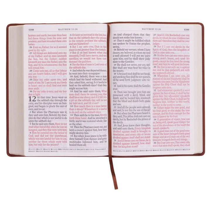 KJV Bible Super Giant Print Vegan Leather