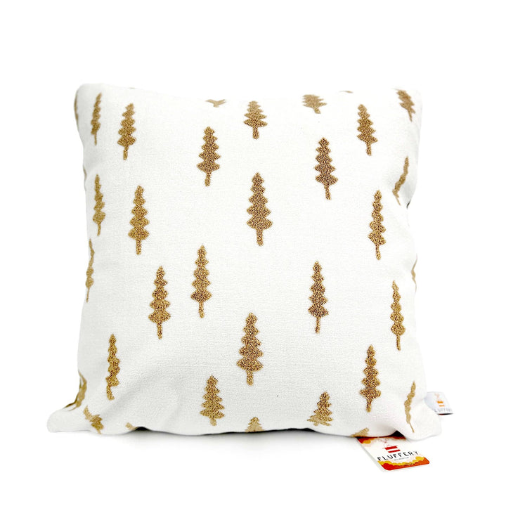 Cozy Pine Tree Throw Pillow