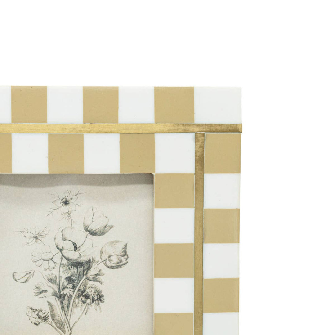 Gwendolyn Check Photo Frame