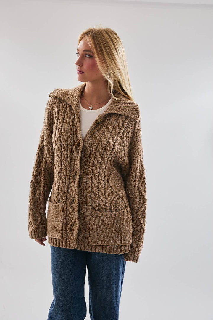Oversized Cardigan w\Pockets