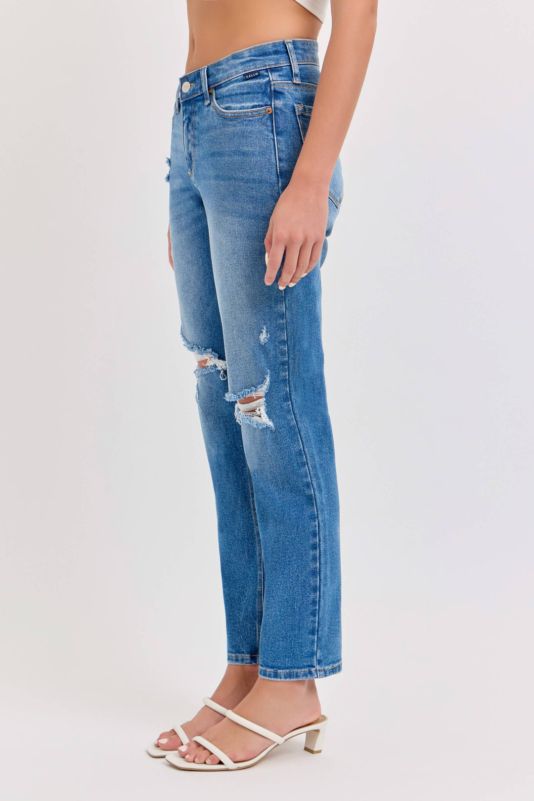High Rise Mom Jeans