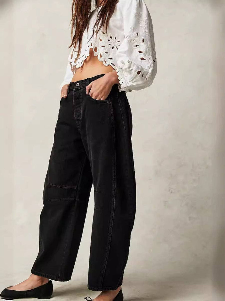 Women Casual Loose Jeans