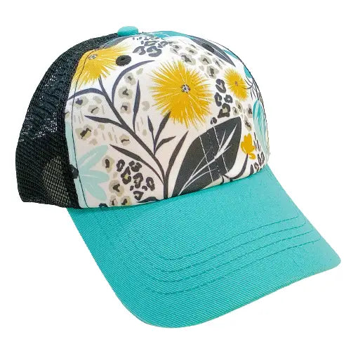 Floral Jaguar Hat