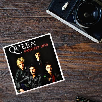 Ceramic Album Coaster