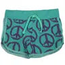 Purple Orchid - Little Girls' Gym Shorts