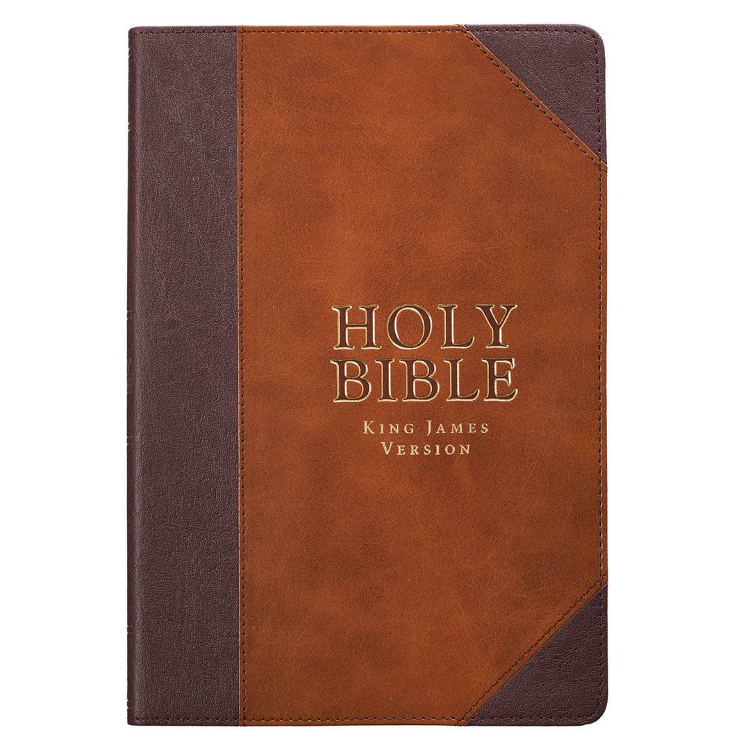KJV Bible Two Tone Vegan Leather