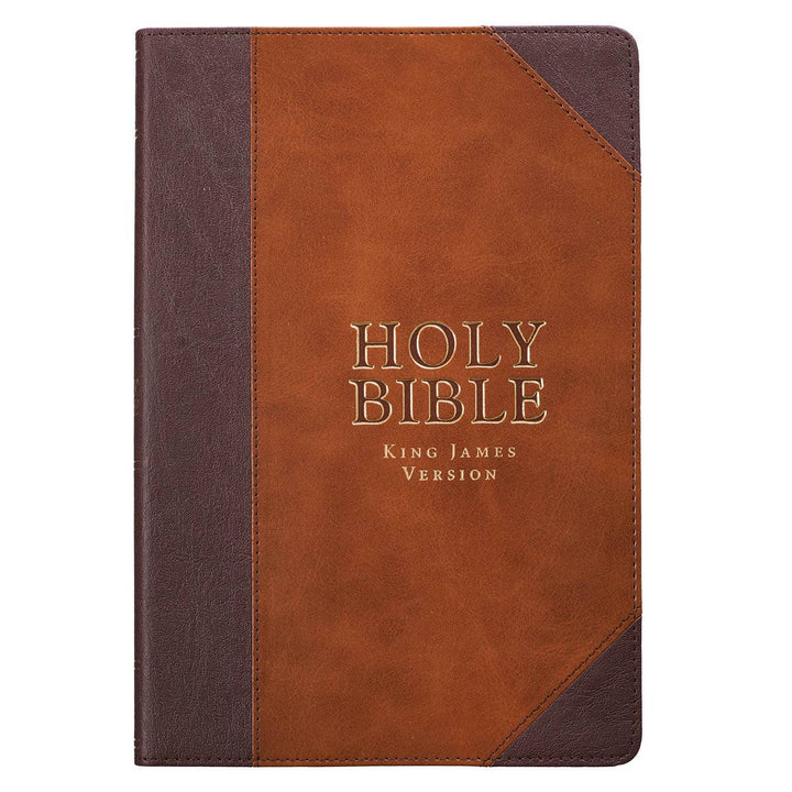 KJV Bible Two Tone Vegan Leather
