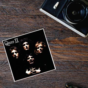 Ceramic Album Coaster