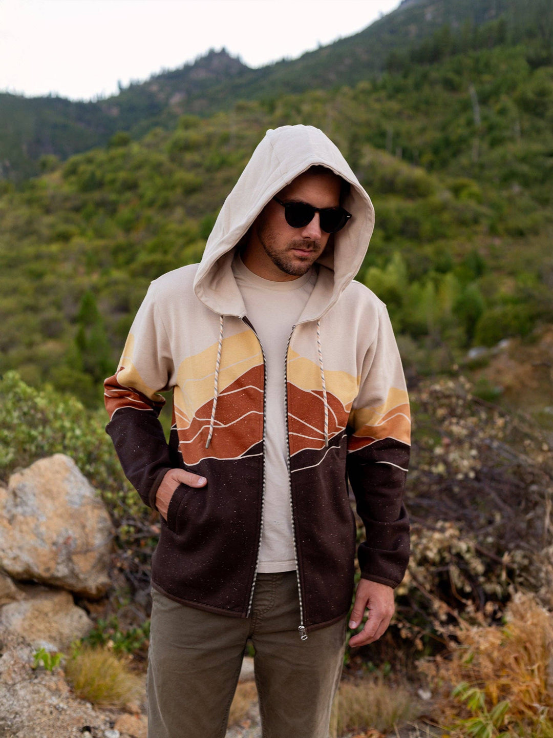 Retro Range Zip Hoodie