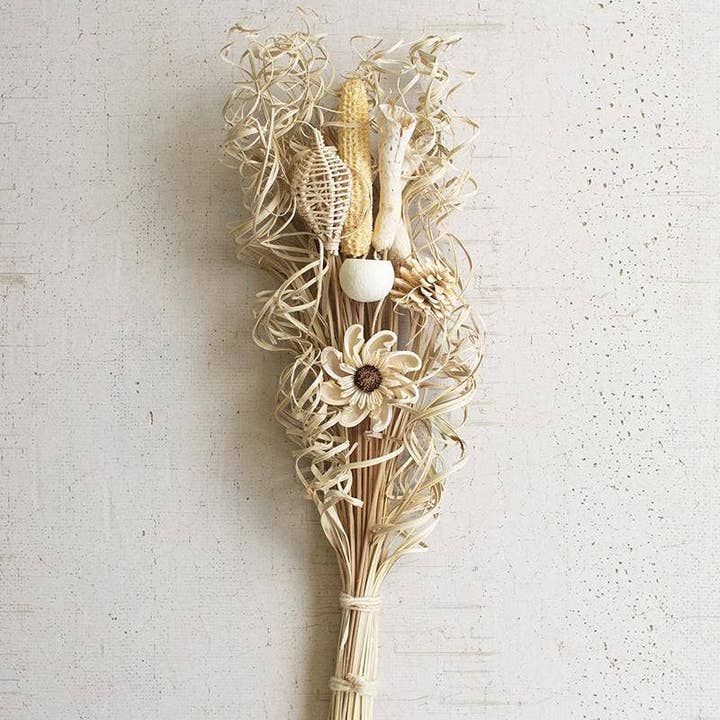Decorative Bouquet - Natural and Cream
