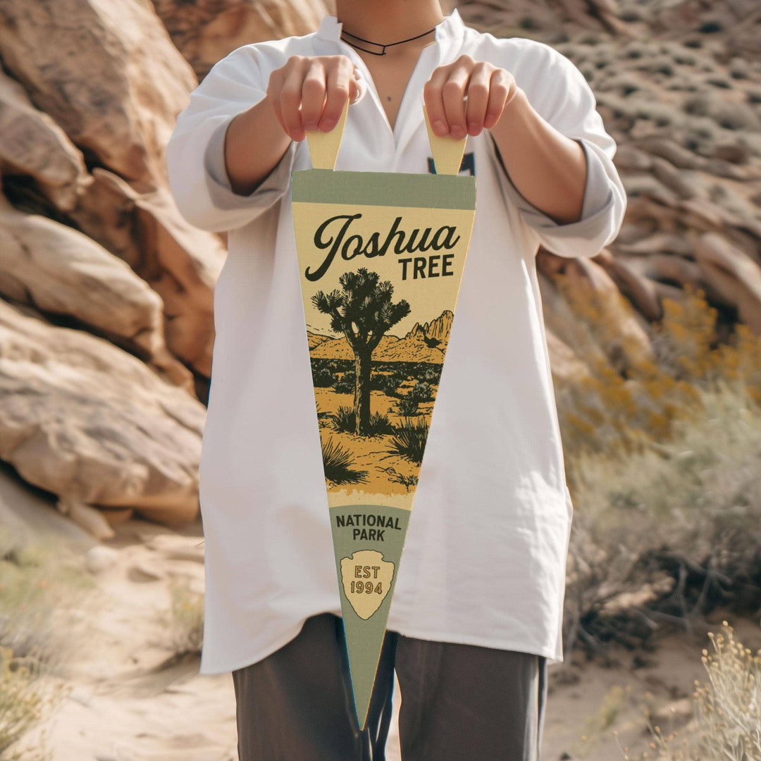 Joshua Tree National Park Felt Pennant