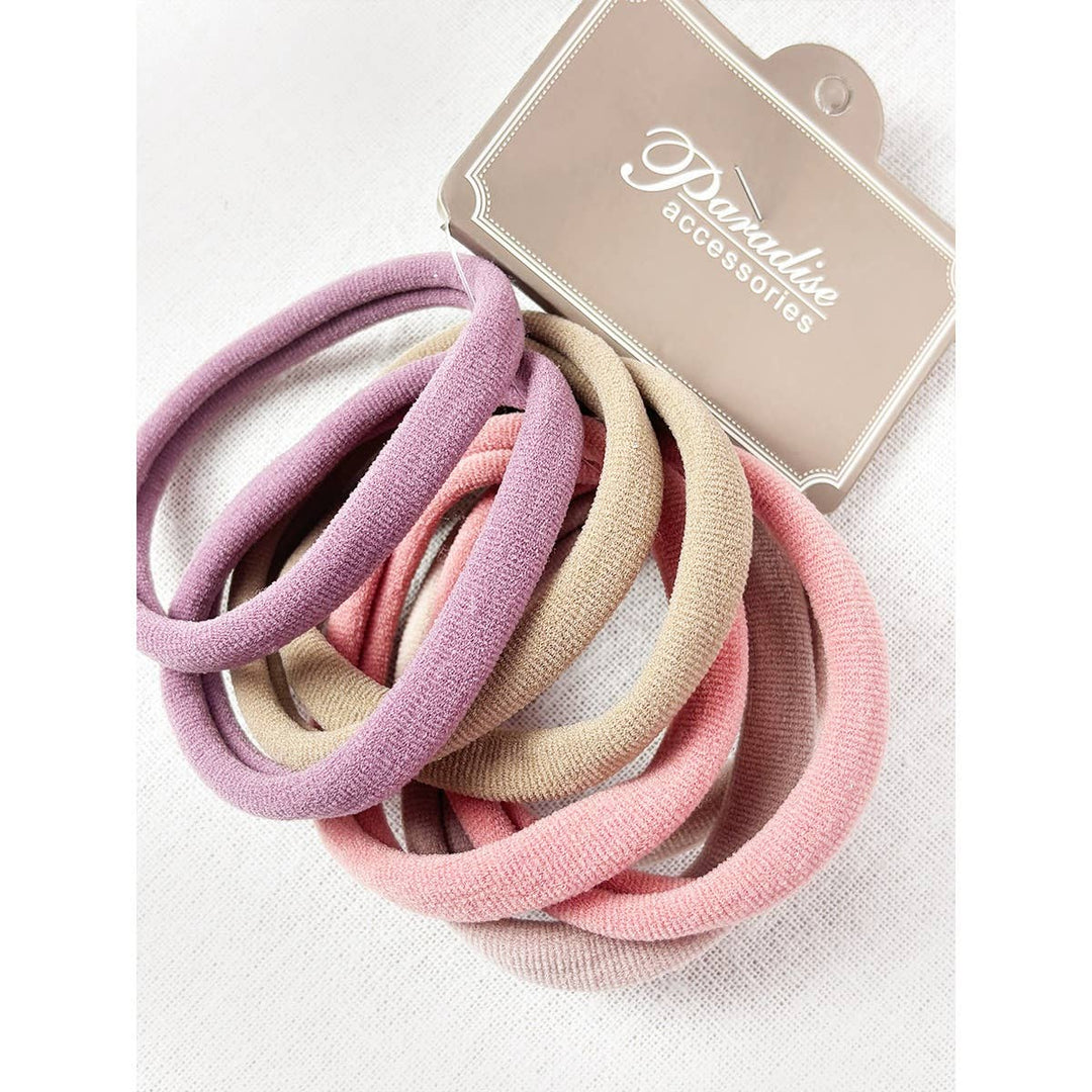 Dusty Multicolor Elastic Hair Ties