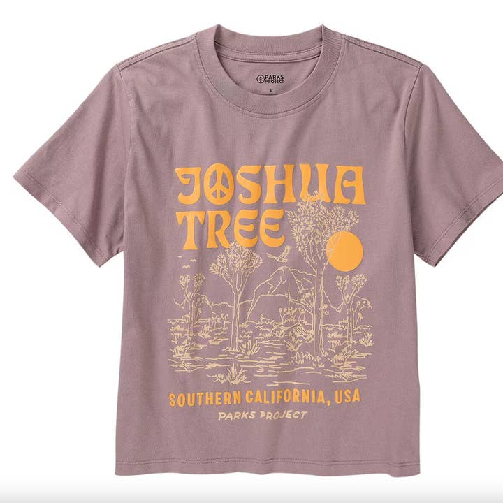 Joshua Tree Puff Print Boxy Tee