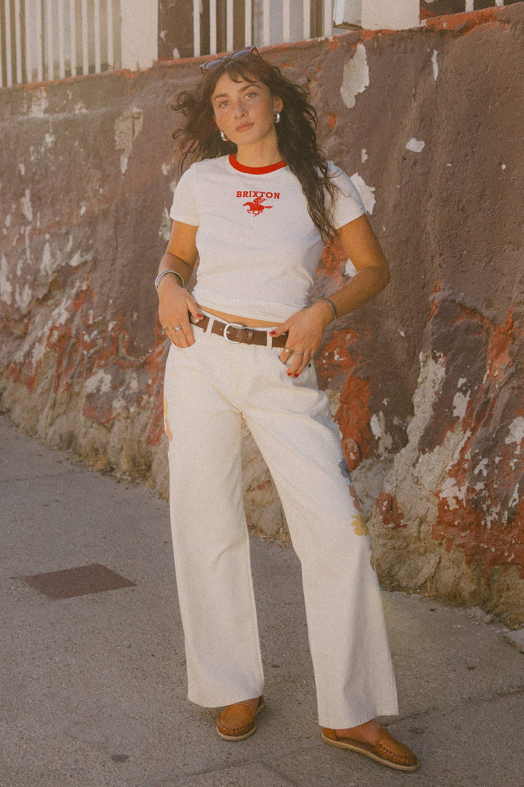 Brixton Pegasus Slim Line T Shirt