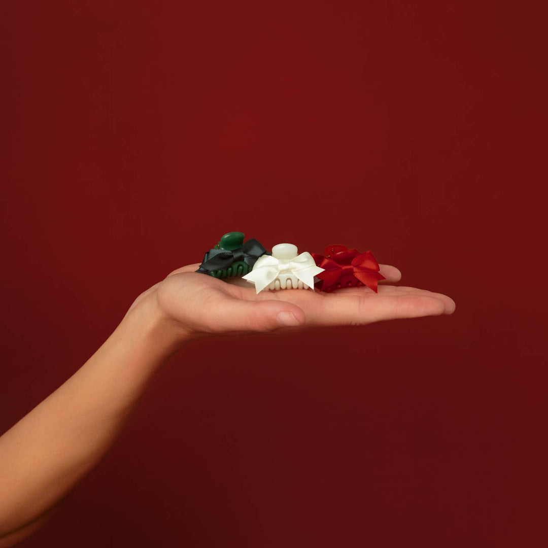 Mini Claw Clips Holiday