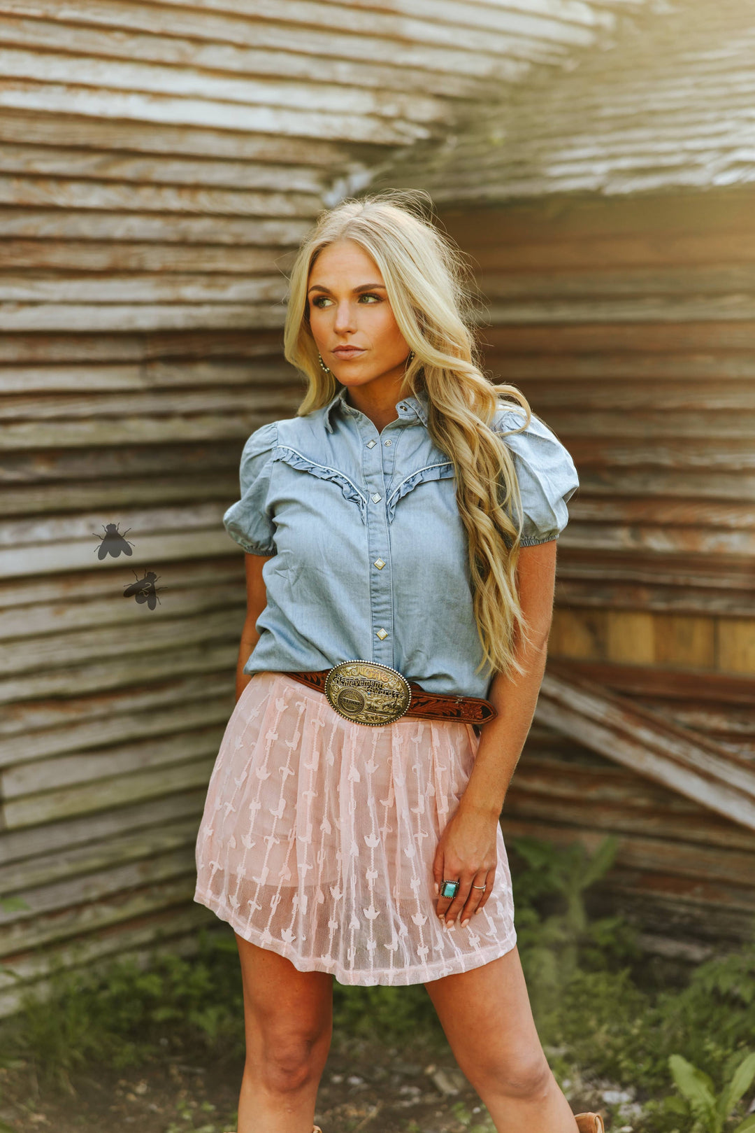 LINGO LACE SKORT