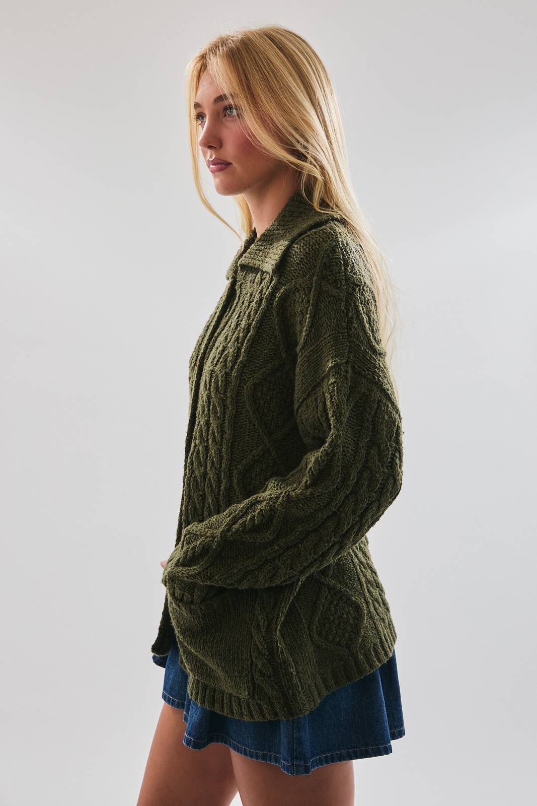 Oversized Cardigan w\Pockets