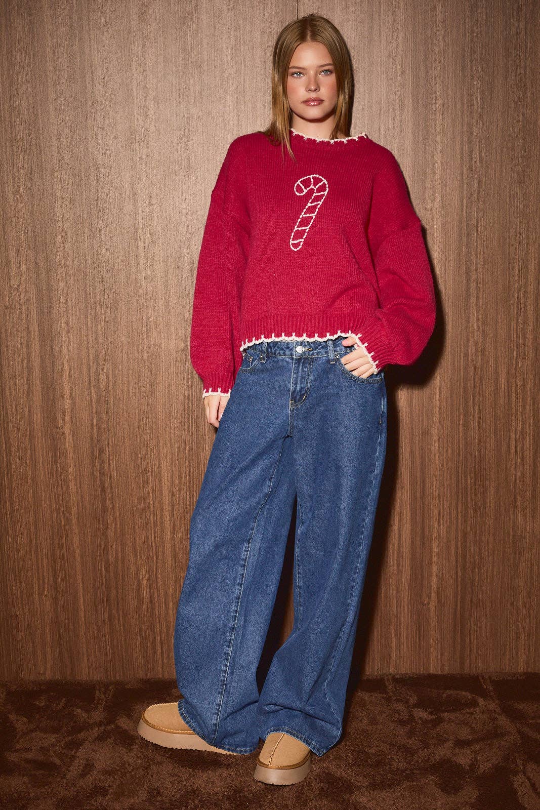 "Candy cane Sweater