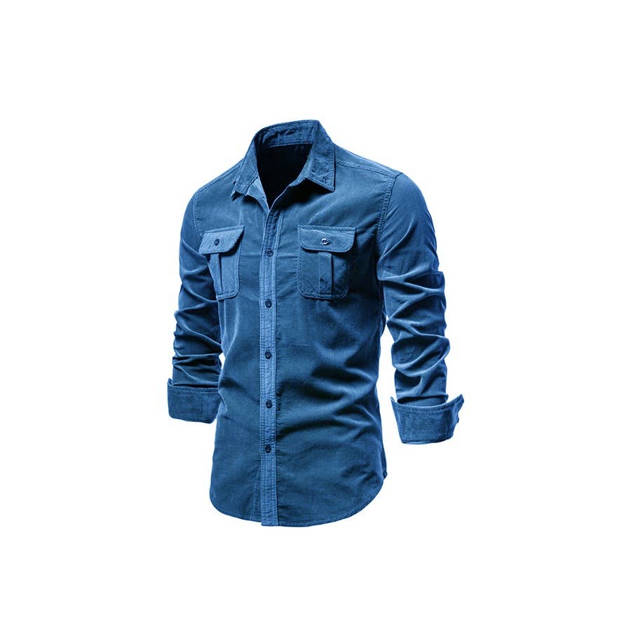 Single Breasted Business Shirt