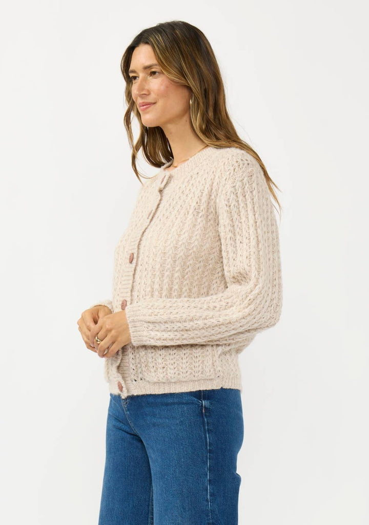 Knit Cardigan with Front Pockets