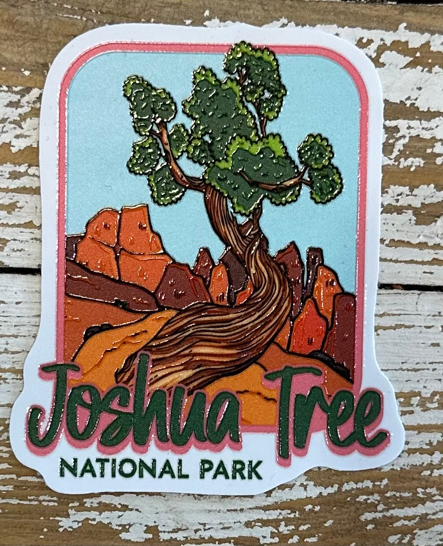 Joshua Tree Walk Sticker