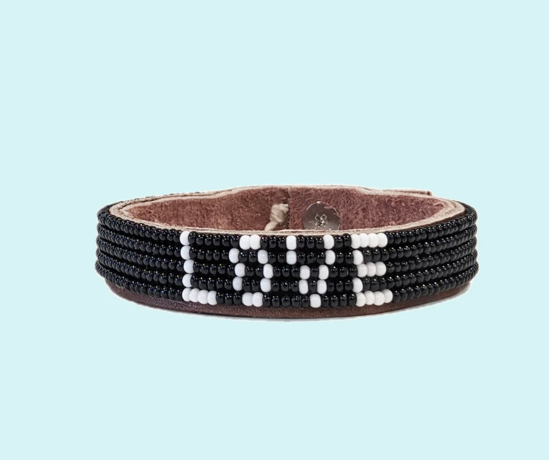 Swahili Small Love Cuff Bracelet