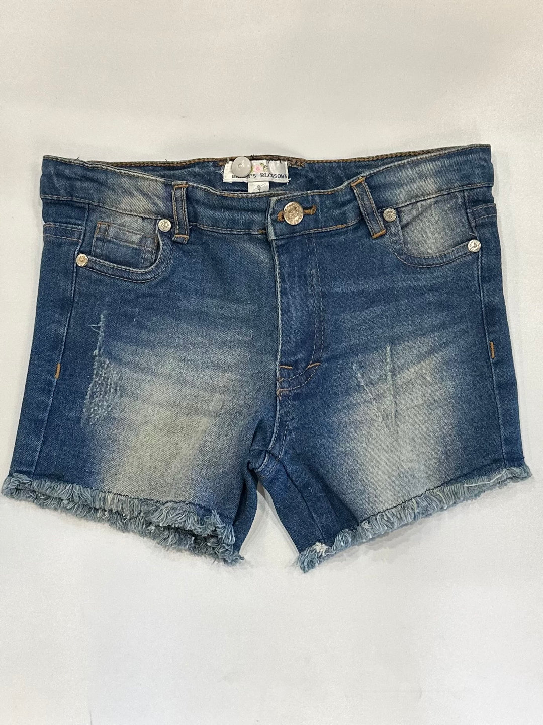 Kids Jean Frayed Shorts