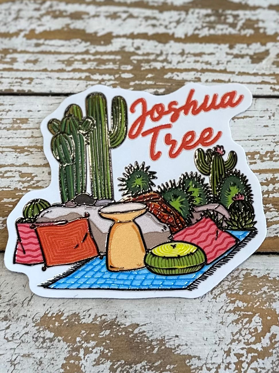 Joshua Tree Yoga Sticker
