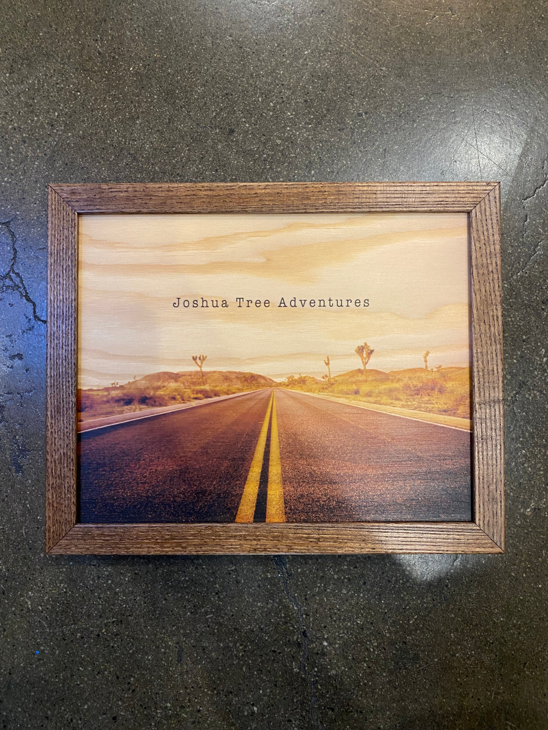 Joshua Tree Wood Print 11x9