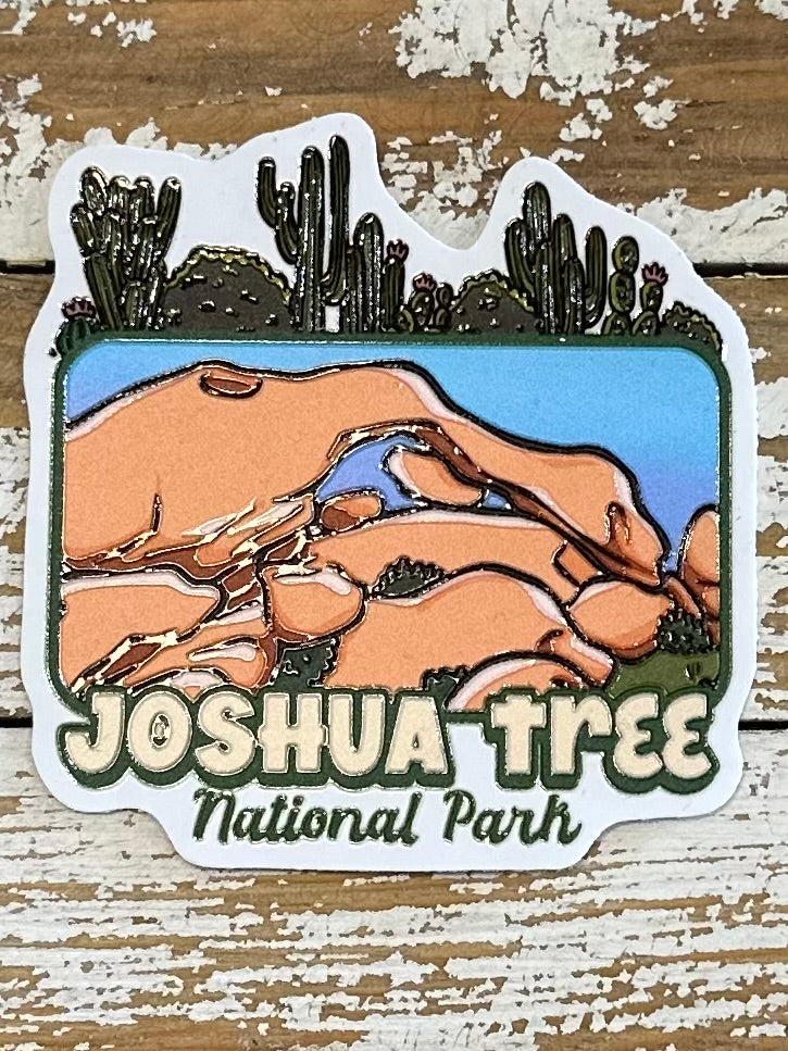 Joshua Tree Rock Climbing Sticker