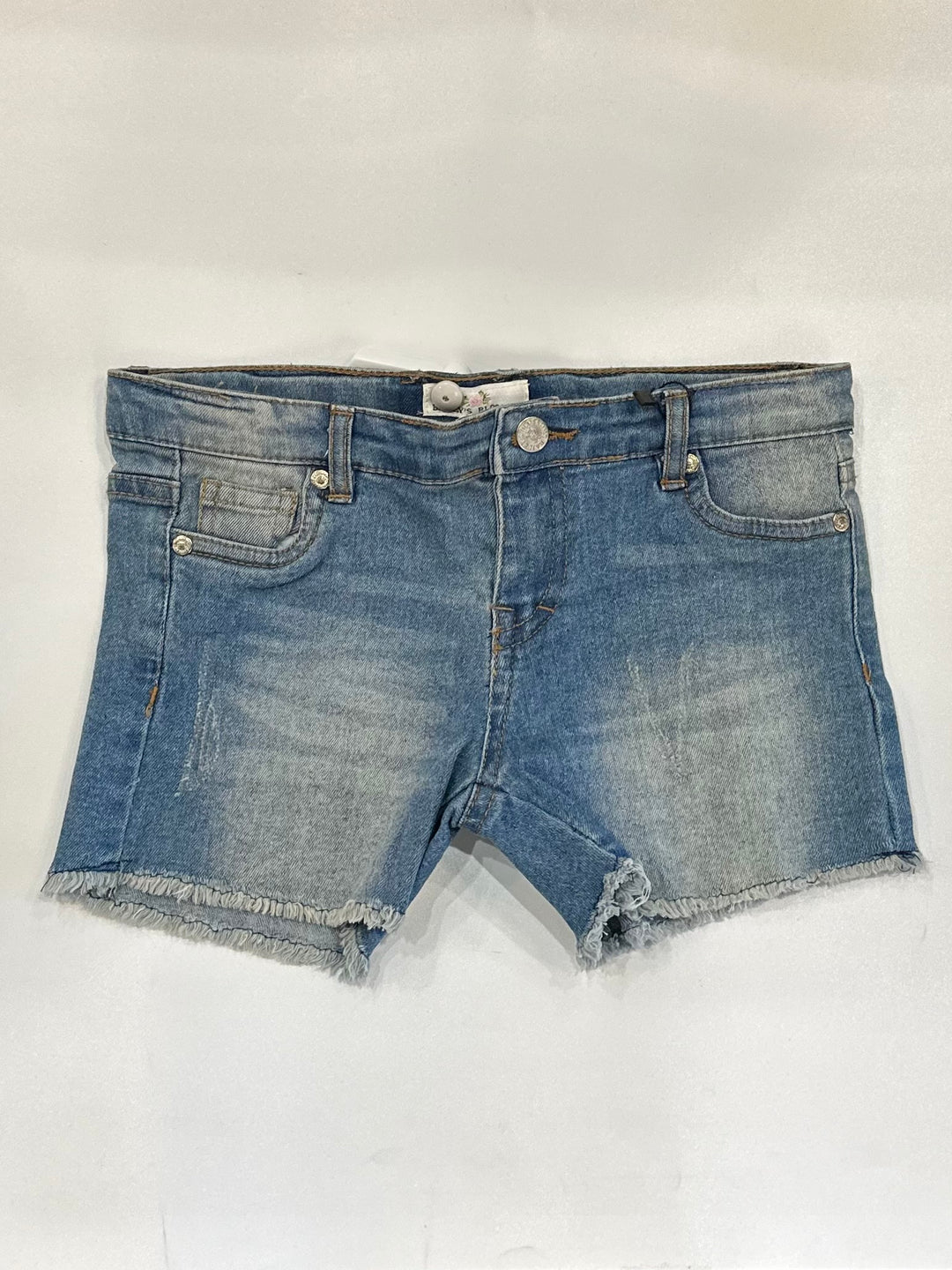Kids Jean Frayed Shorts