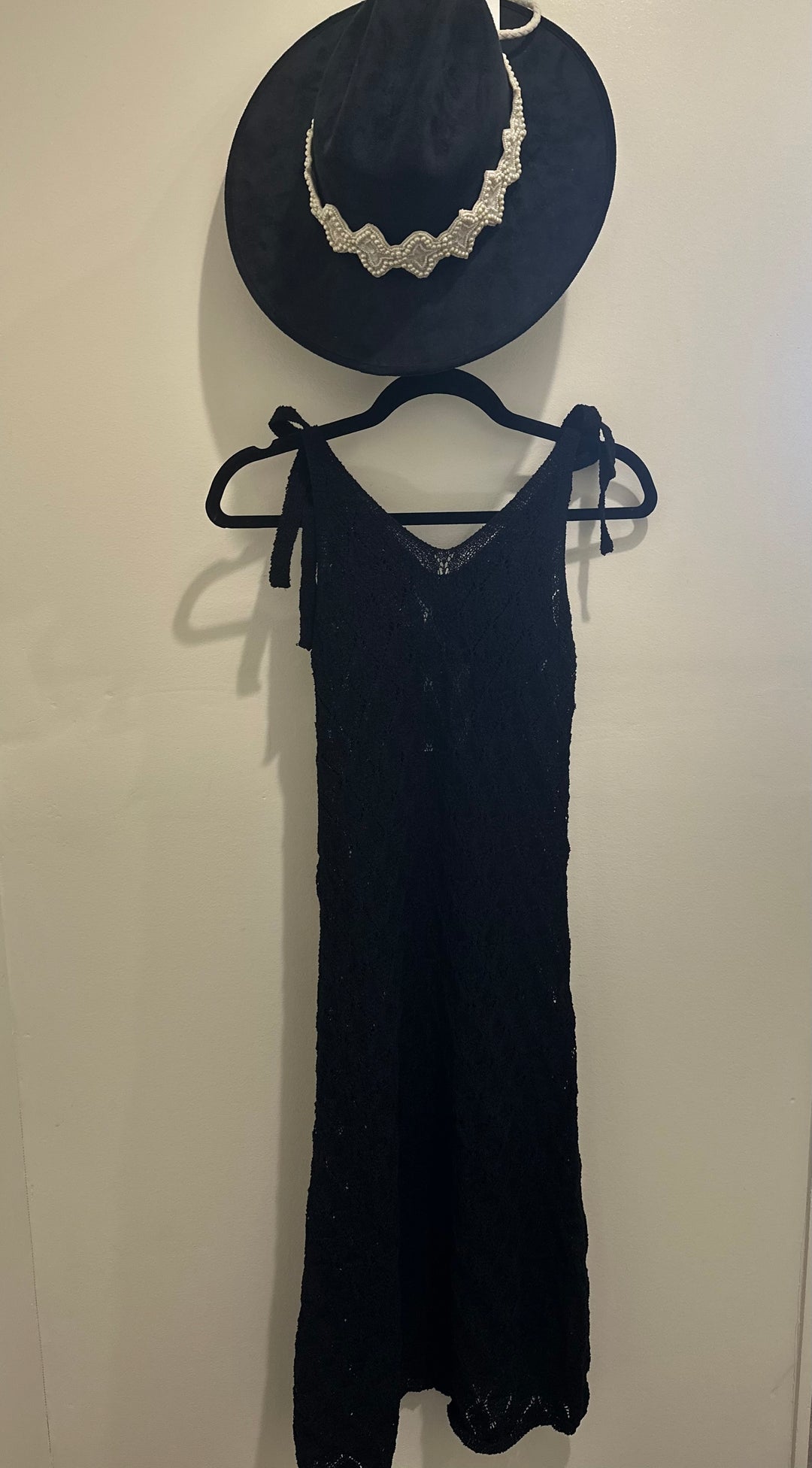 Crochet Knit Maxi Dress