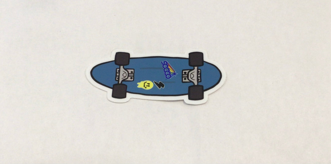 Skateboard Sticker