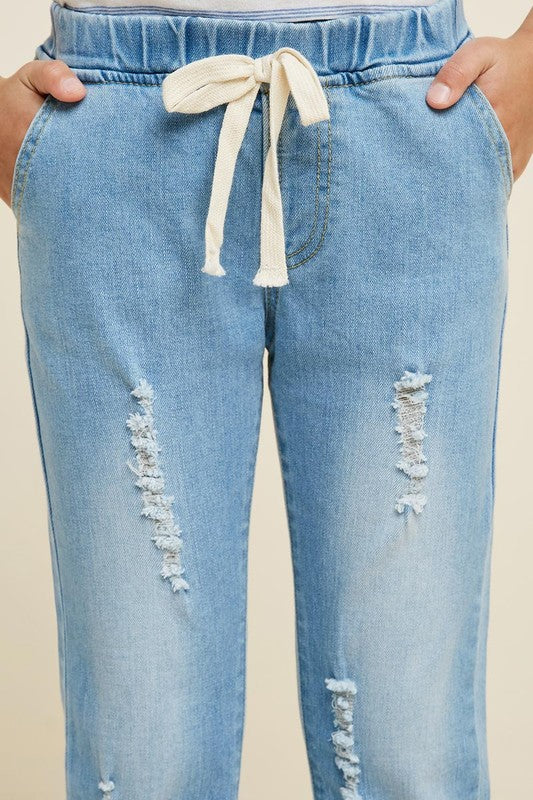 Hayden Distressed Girls Jeans