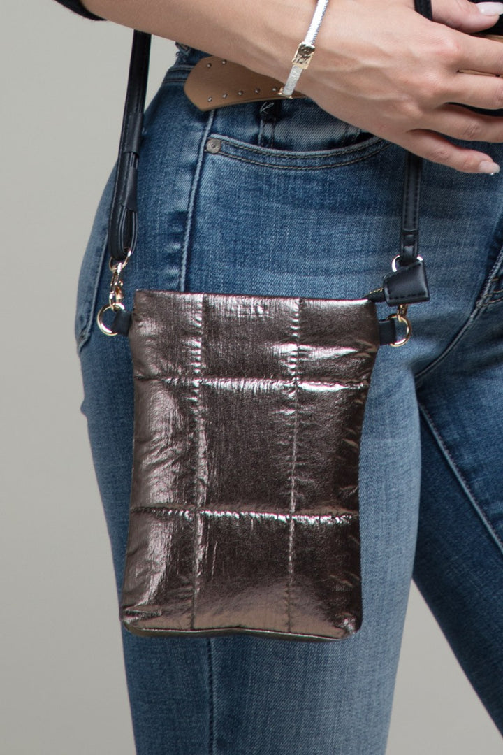 Insulated Bubble Cross Body Bag