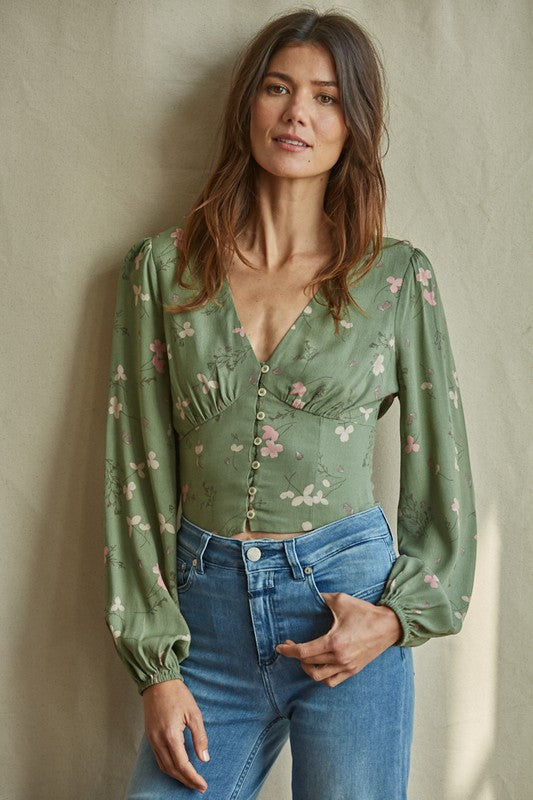 Greta Floral Blouse