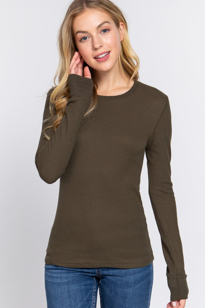 Long Sleeve Crew Neck Thermal