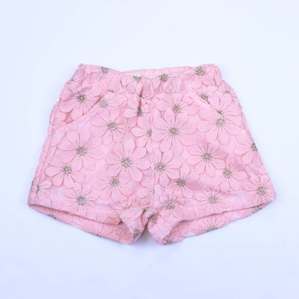 Lace Floral Shorts