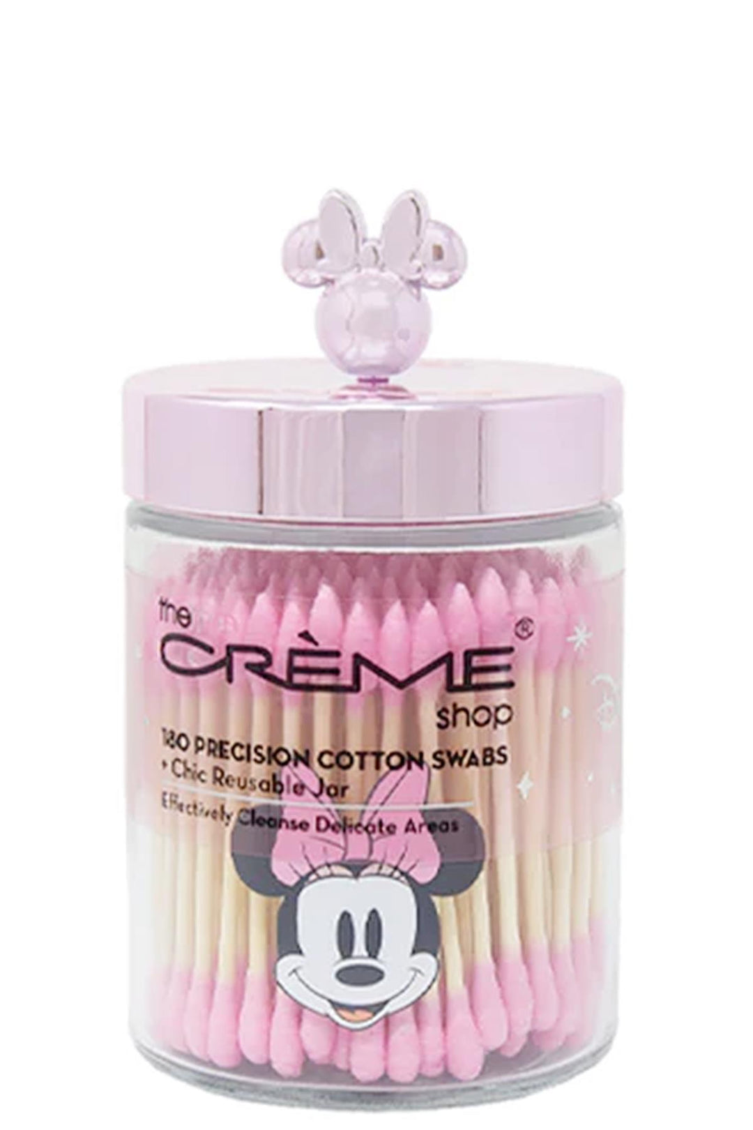 Disney Reusable Jar Cotton Swabs
