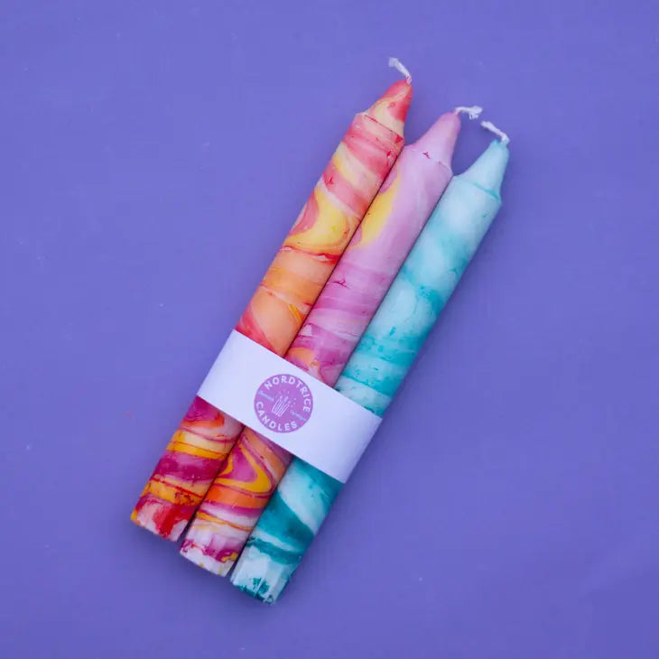 Taper Candles- 3 Pack