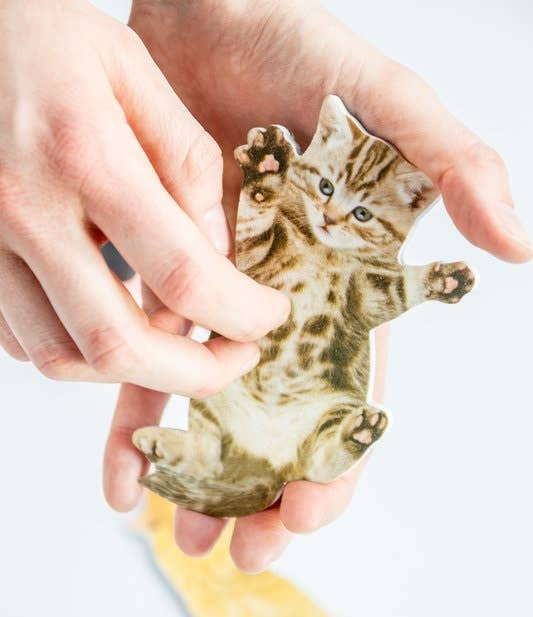Cat Nail File. Nailfile Shaped Like A Cat. Perfect Cat Gift