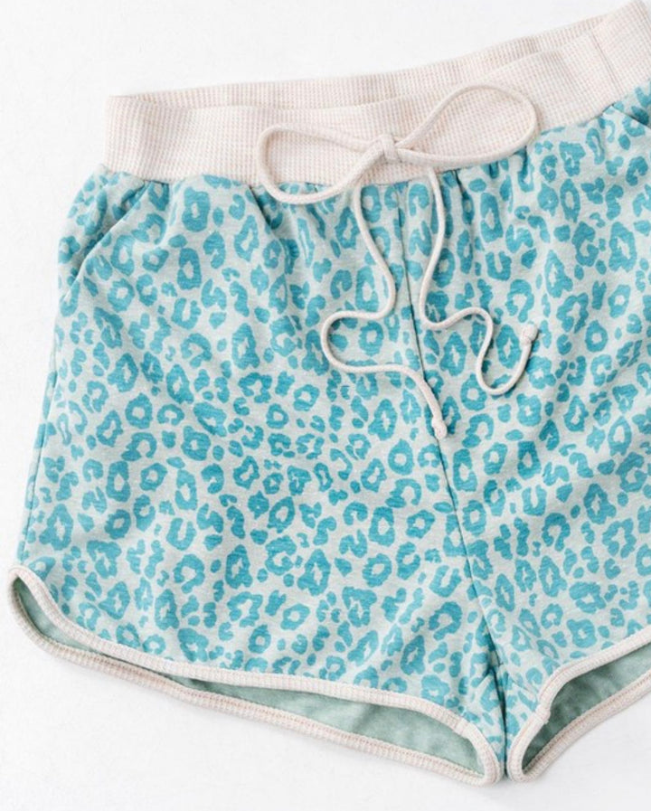 Leopard shorts