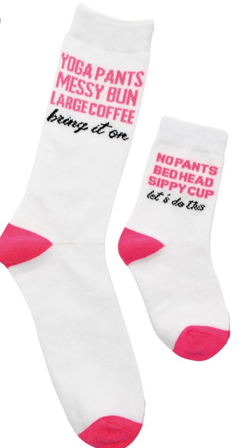 Mommy & Me Socks “Yoga”
