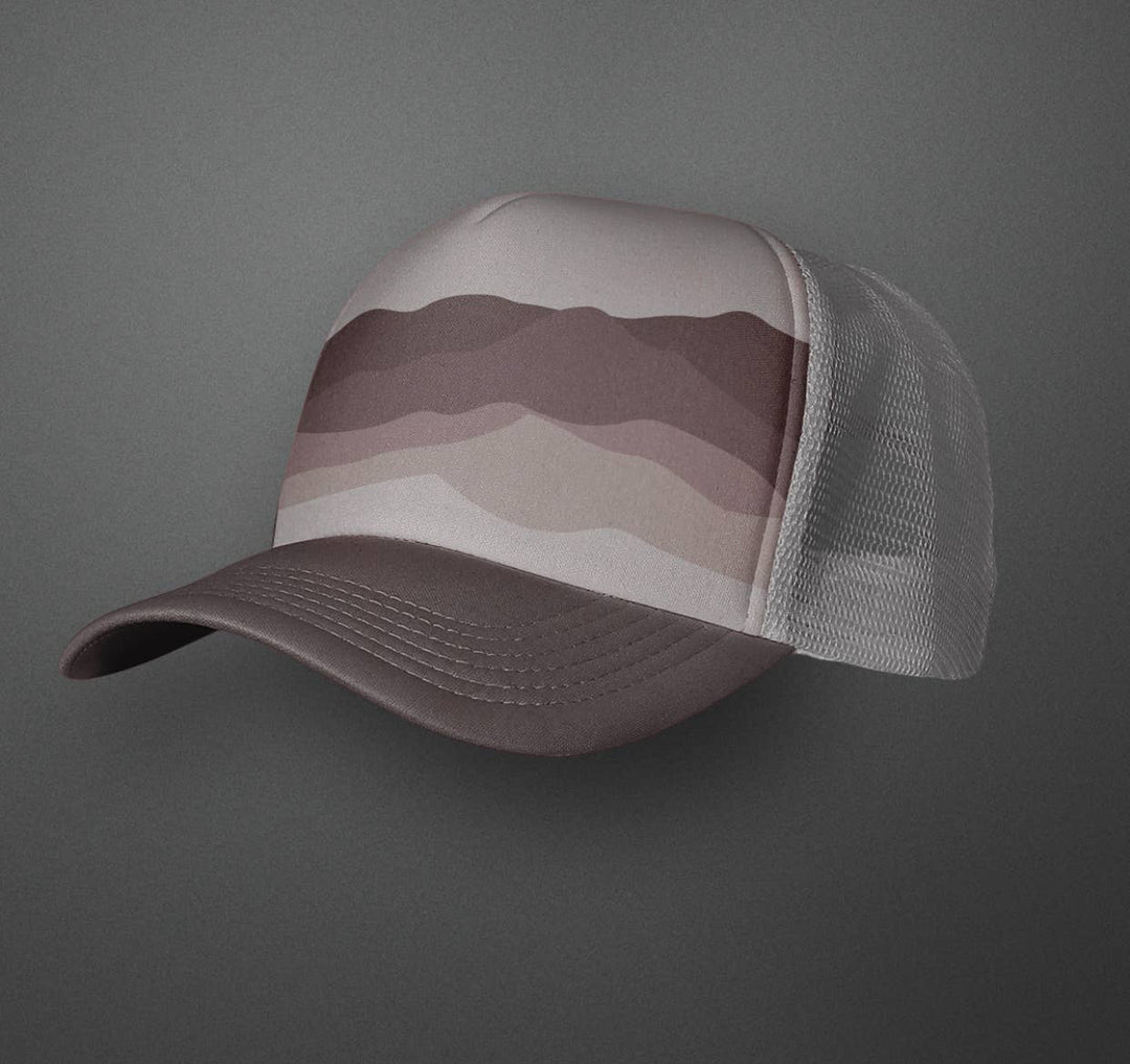 Purple Mountain Trucker Hat